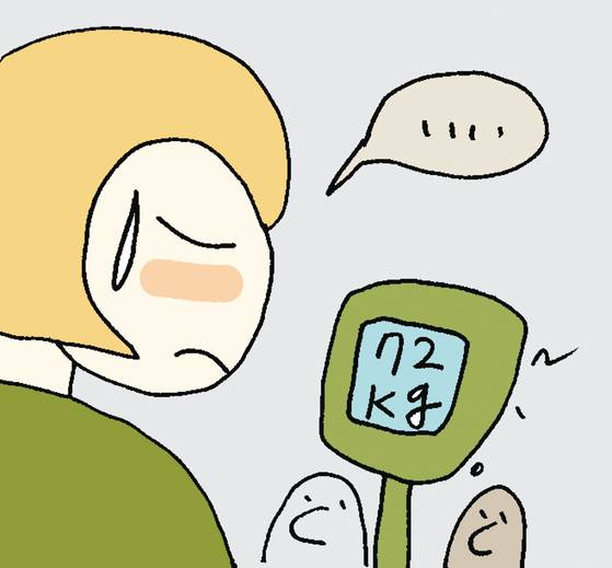 겨울철엔 보동 2~3kg 정도 몸무게가 늘어난다. [일러스트=강일구]