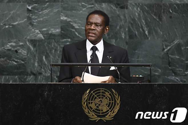 테오도르 오비앙 옹게마 적도기니 대통령. (자료사진) © AFP=뉴스1