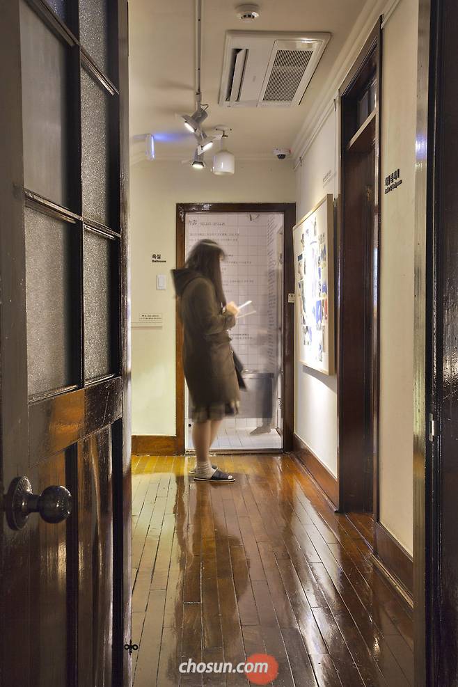 박노수 화백이 2011년 말까지 거주했던 ‘종로구립 박노수미술관’ 내부.