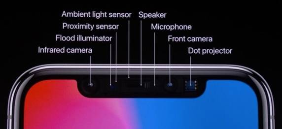 아이폰X의 후면 모습. 금속이 아닌 유리 소재를 사용했다. /박성우 기자