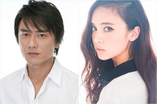 일본 배우 하라다 류지(왼쪽), 이시다 니콜 / 사진제공=CJ E&M