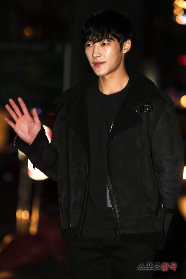 KBS2TV 수목드라마 '매드독' 종방연에 참석하고 있는 배우 우도환. 사진=장동규 기자 jk31@hankooki.com