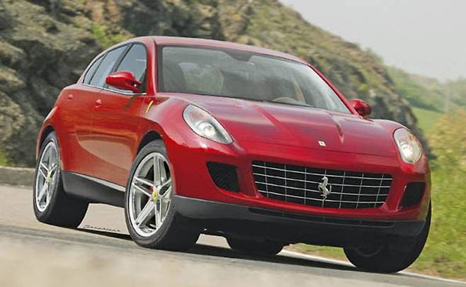 ▲ 오토익스프레스가 공개한 페라리 SUV 예상도 (이미지 : AutoExperess)