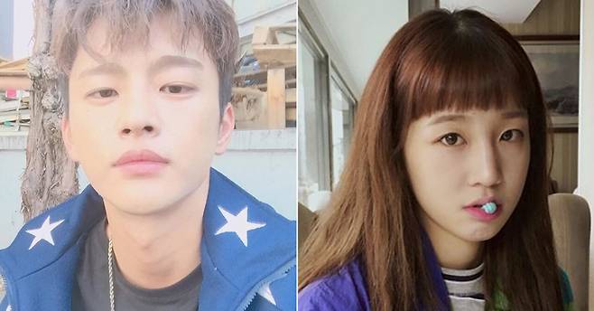 [사진 서인국, 박보람 인스타그램]