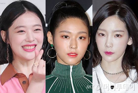 설리, 설현, 태연/사진=머니투데이DB