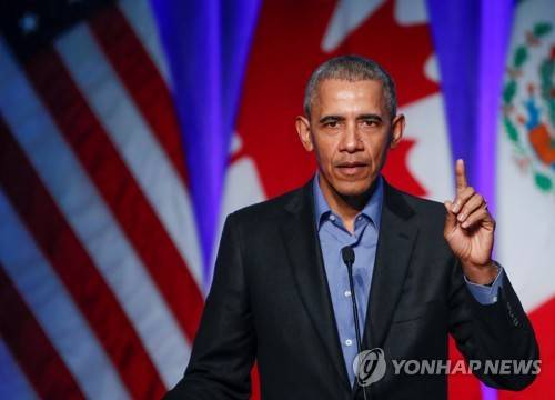 버락 오바마 전 미국 대통령 [REUTERS/Kamil Krzaczynski=연합뉴스 자료사진]