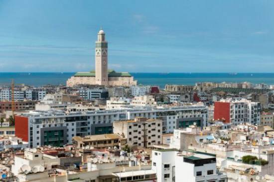 대서양에 면해있는 항구도시 카사블랑카. (사진=참좋은여행 제공)