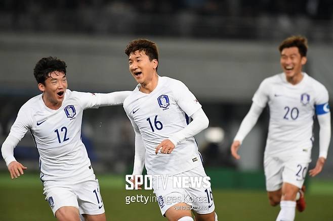 ▲ 정우영(16번)이 원더 골을 터트렸다.