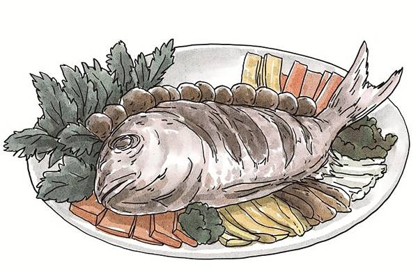 승기악탕을 만드는 주된 재료는 봄철 산란기의 알이 밴 도미다. / ⓒ팜파스