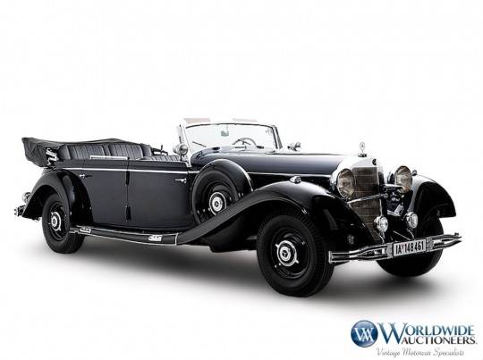 독재자 아돌프 히틀러가 애용한 메르세데스-벤츠 차량이 경매에 등장했다.