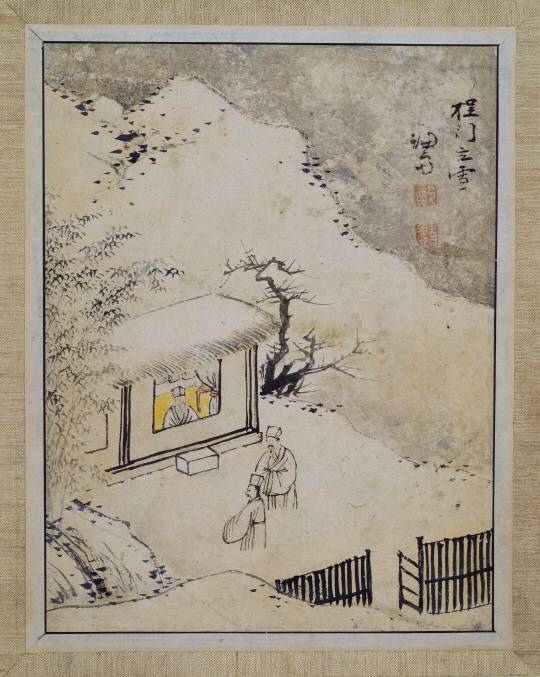 겸재 정선의 ‘정문입설도’/사진제공=국립중앙박물관