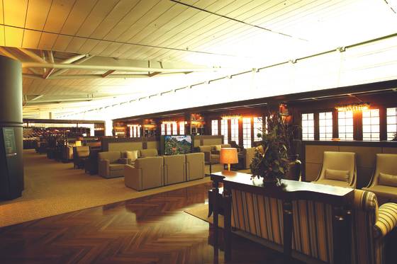 아시아나 현 일등석 라운지. [각 항공사]