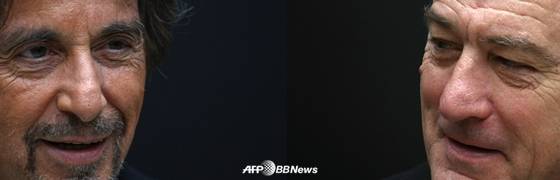 알 파치노(왼쪽)와 로버트 드니로 /AFPBBNews=뉴스1