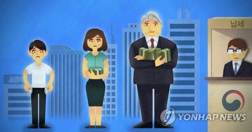 초대기업 초고소득자 등 부자증세 논의 (PG) [제작 최자윤] 일러스트