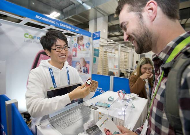 좋은 습관을 형성시켜 주는 어린이용 스마트워치 '키즈소프트'