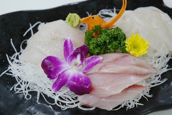 1인용 회 1접시(1만5000원). 9점을 기준으로 한다.