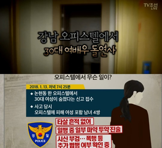 여배우 사망 사건