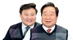 경인기계의 구제병 대표(오른쪽)와 장남 구태형 부사장.