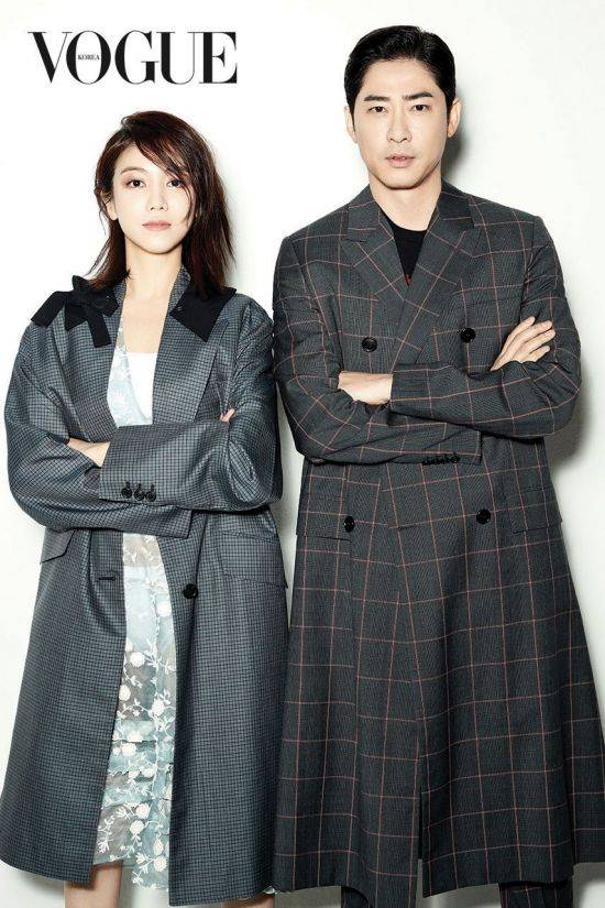 김옥빈-강지환 / 사진=보그코리아 제공