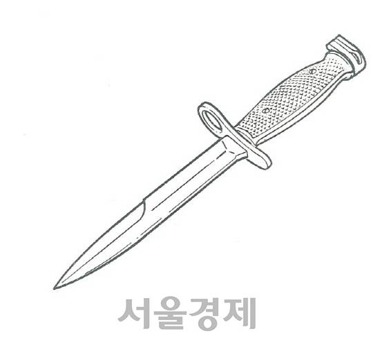 KM-7의 원형인 미군 M-7 대검. /사진=위키미디어