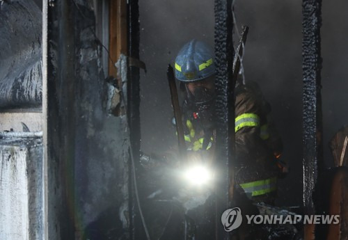 밀양 세종병원 화재 [연합뉴스 자료사진]