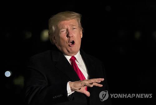 도널드 트럼프 미국 대통령