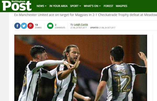 스완지 시티전에서 모습을 보인 앨런 스미스(사진 중앙)