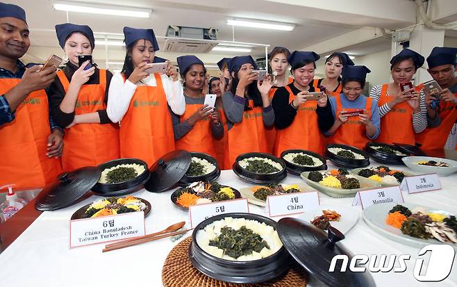 강원나물밥(강원도농업기술원제공)2017.10.13/뉴스1 © News1