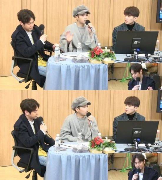 '두시탈출 컬투쇼' 환희 베이빌론 폴킴 / 사진=SBS 보이는 라디오 캡처