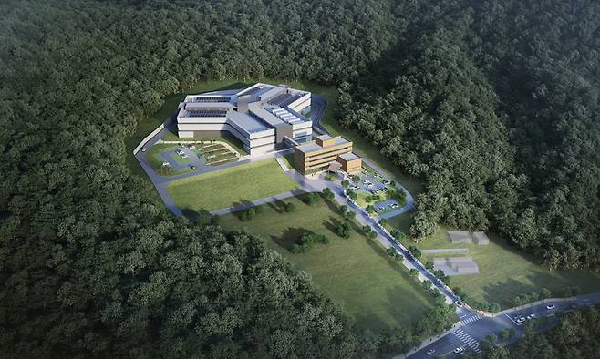 삼성SDS 춘천 데이터센터 조감도. 삼성SDS 제공