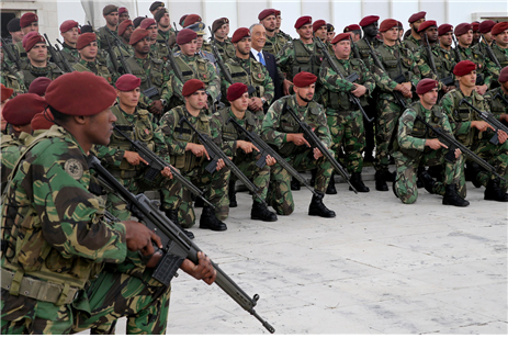 유럽연합(EU)의 통제 하에 중앙아프리카 안정화작전에 파병 중인 포르투갈 특수부대의 모습 /출처=http://expresso.sapo.pt/