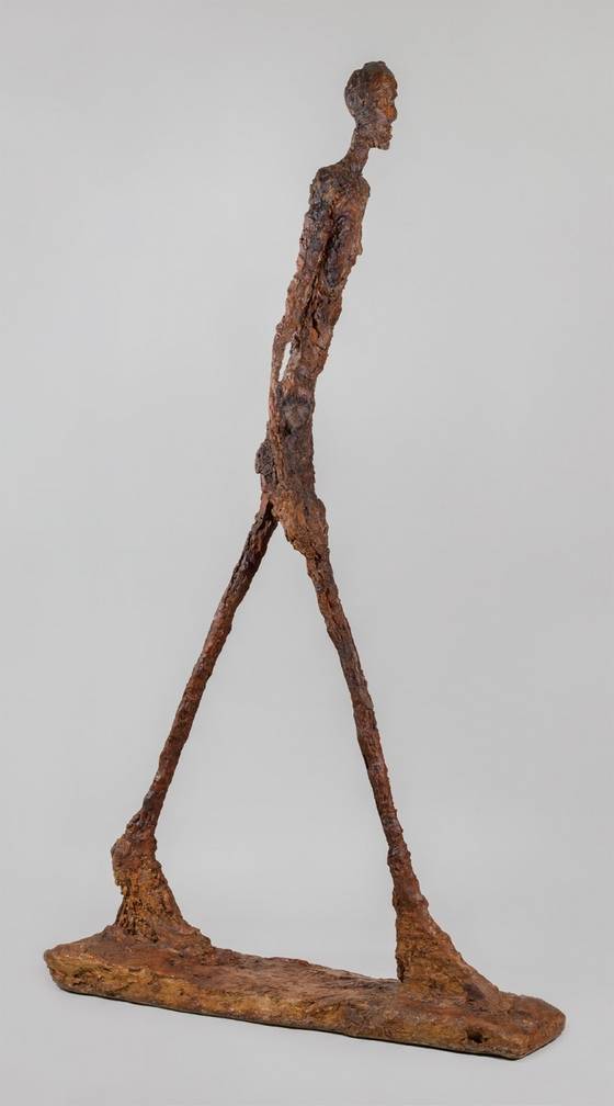 알베르토 자코메티, 걷는 남자, 1960 ⓒ Alberto Giacometti Estate / SACK, Seoul, 2017