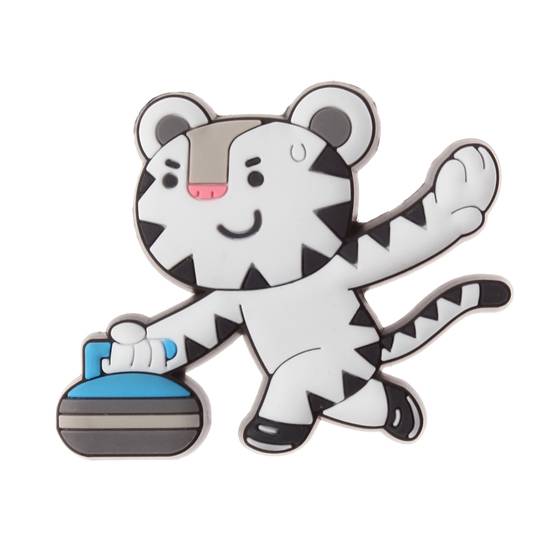 2018 평창 겨울올림픽 공식 마스코트 수호랑 캐릭터 마그넷. [사진 2018 평창 동계 올림픽 대회 공식 홈페이지]