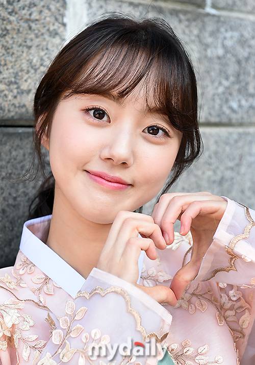 ▲ 박세완 '사랑스러운 하트'