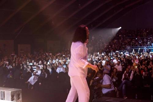 작년 11월 사우디에서 열린 음악가 야니의 공연[야니 트위터]