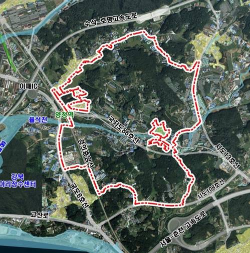 남양주 양정역세원 개발 사업 예정지. [남양주시 제공=연합뉴스]