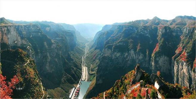 봄은 태항산 본연의 모습을 즐기기 가장 좋은 계절이다. (사진=자유투어 제공)