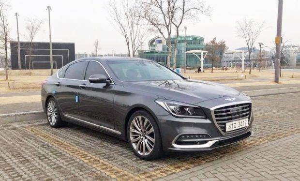 제네시스 G80 2.2 디젤 (사진=지디넷코리아)