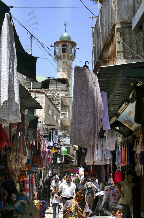 북적거리는 이슬람 구역