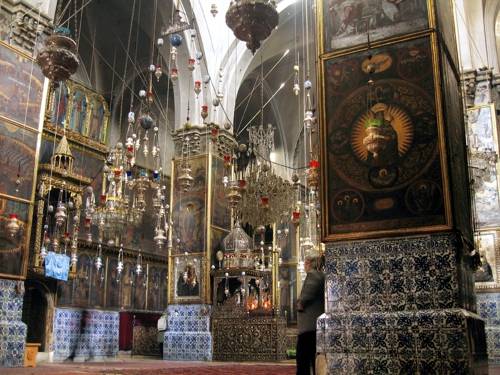 야고보 수도원 내부 전경