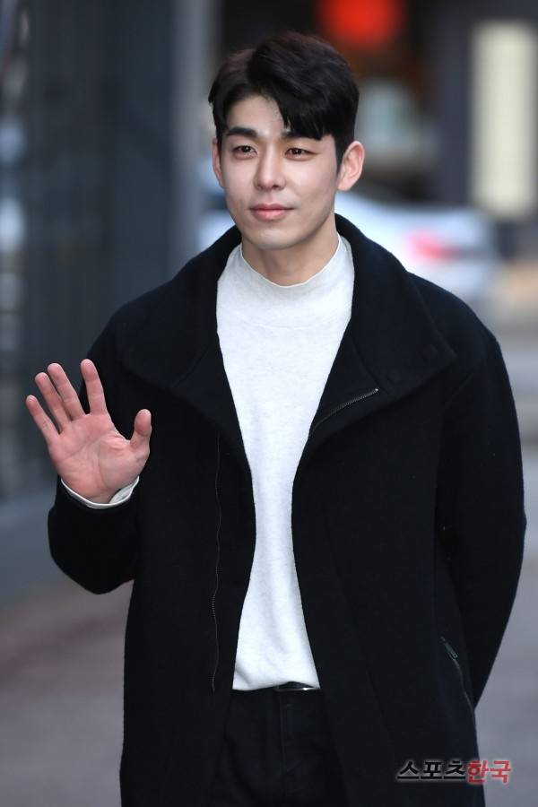 KBS 2TV 주말드라마 '황금빛 내 인생' 종방연에 참석하고 있는 배우 김사권. 사진=장동규 기자 jk31@hankooki.com