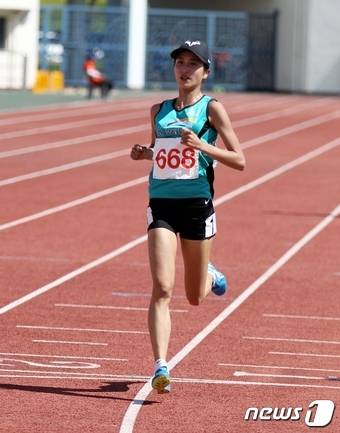 한국 여자 육상 장거리 간판 김도연(25·K-water)이 마라톤 한국신기록을 작성했다. /사진=뉴스1(대한육상연맹 제공)