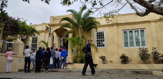 쿠바 아바나 서부에 있는 헤밍웨이의 자택. 지금은 박물관이 되어 있었다.