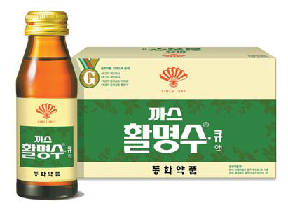 최초의 양약인 활명수는 국내 액제 소화제 시장점유율 70%를 차지하고 있는 브랜드다.