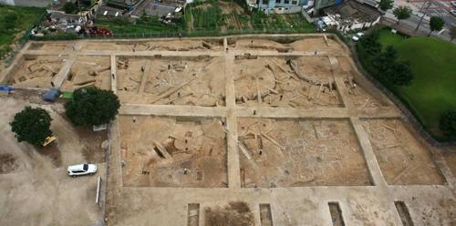 경주 쪽샘지구 발굴 모습. [국립경주문화재연구소 제공]