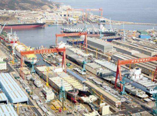 현대중공업 울산조선소. [중앙포토]