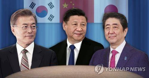 한중일 정상회담 5월 일본 개최(PG) [제작 최자윤] 사진합성