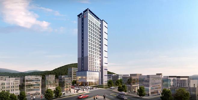 케니스토리 여수점 투시도 [사진제공: 와이엔케이개발]