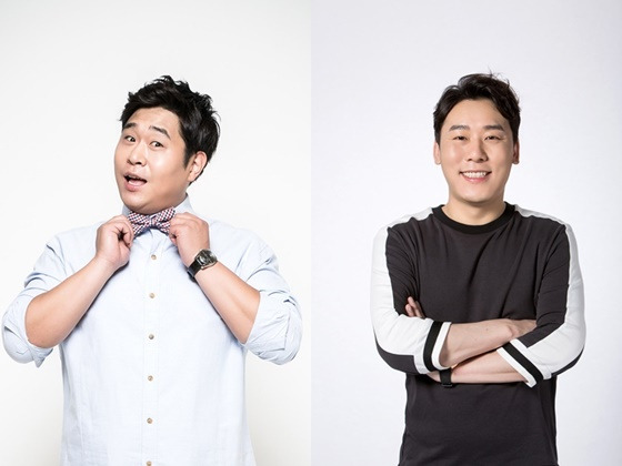 문세윤(왼쪽)과 최성민 /사진=FNC엔터테인먼트