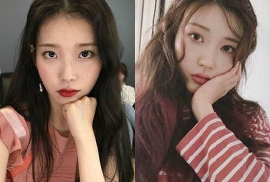 아이유, 이사배. 사진| 아이유, 이사배 SNS